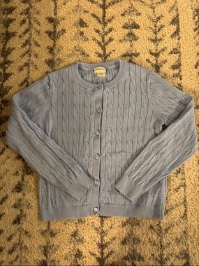 CREWCUTS blue cardigan